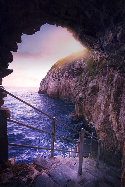 Italien Capri Blaue Grotte